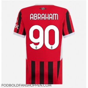 AC Milan Tammy Abraham #90 Hjemmebanetrøje Dame 2024-25 Kortærmet